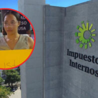 Trabajadores protestan frente a la DGII exigiendo la indexación salarial y mayor apoyo de los legisladores