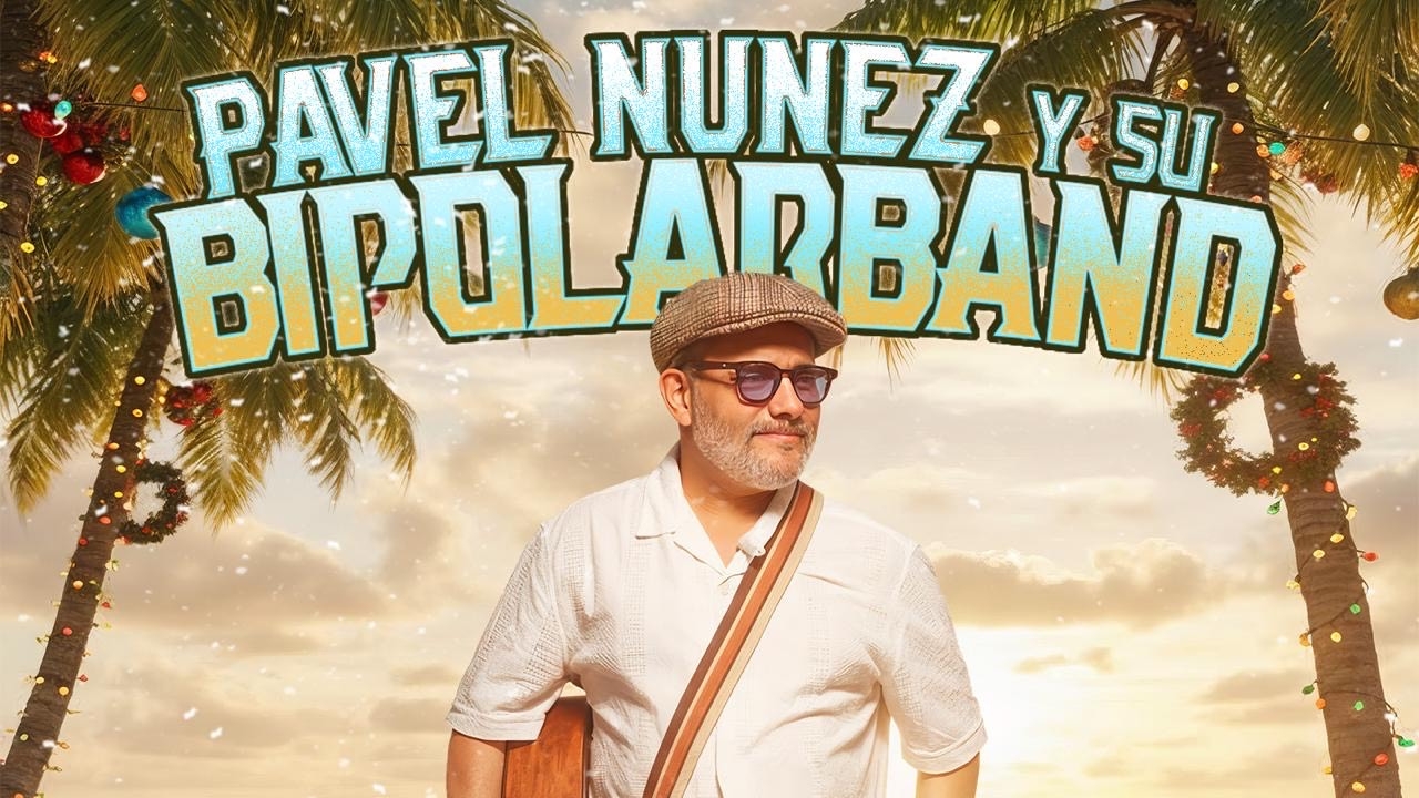Pavel Núñez y su "Bipolarband" en Hard Rock Café el 22 de diciembre