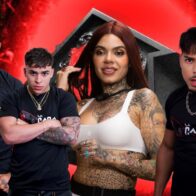 Carlos Montesquieu y “Los Boris” dan la bienvenida oficial a Melissa Gate en La Casa de Alofoke 2