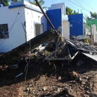 Explosión de tanque de agua deja dos heridos y varias viviendas afectadas en San Pedro de Macorís
