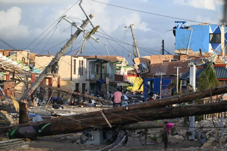 Jamaica tras Melissa.