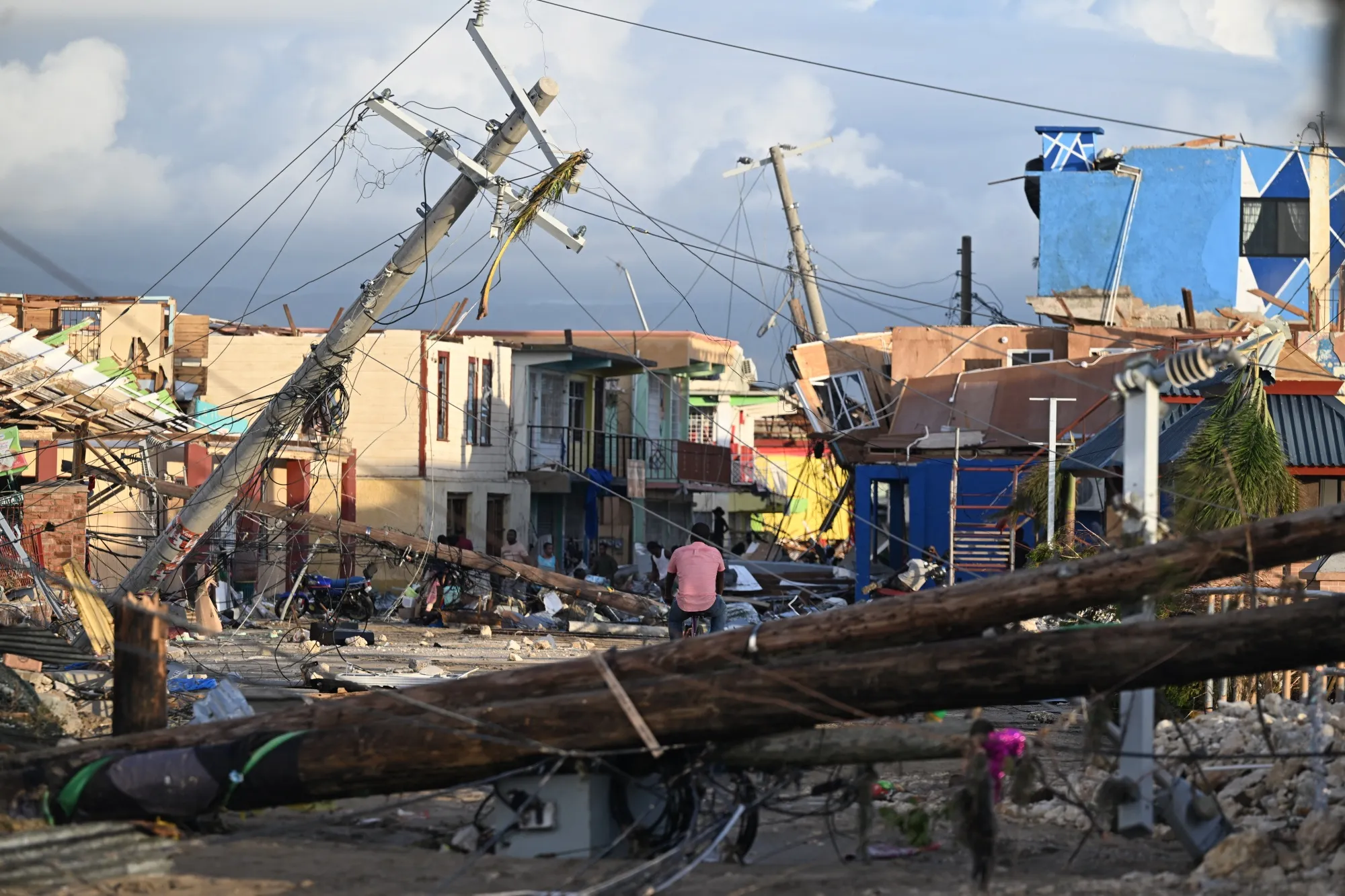 Jamaica tras Melissa.