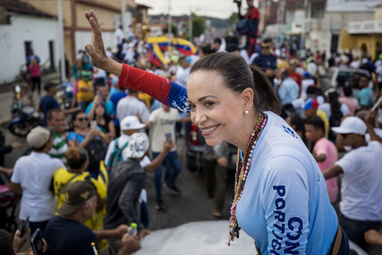 La madre de Machado asegura que su hija no defraudará a los venezolanos en su lucha