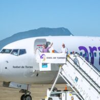 Arajet recibe su aeronave número 13 “Isabel de Torres” en Puerto Plata