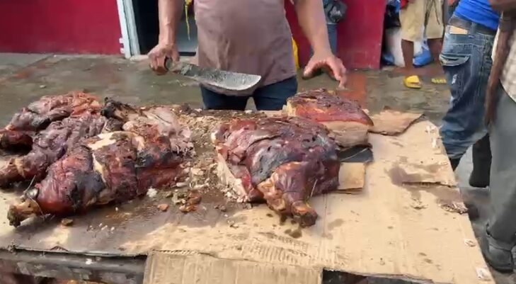 Entre altas y bajas: Así marchan las ventas de cerdo asado en SFM