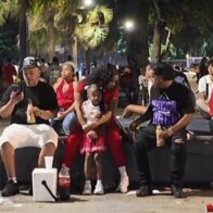 Reportan ambiente festivo en el Malecón de Santo Domingo