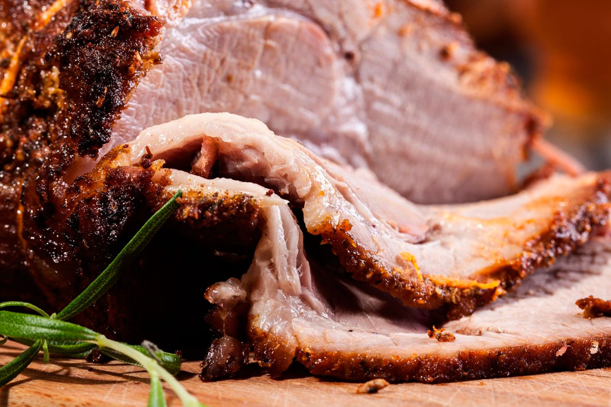 Carne de cerdo.