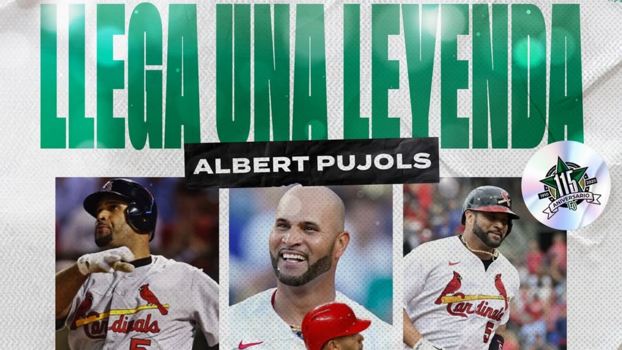 Albert Pujols se integra a las Estrellas Orientales