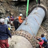 Coraasan e INAPA avanzan en solución definitiva de avería del tubo que abastece de agua a Santiago y Moca