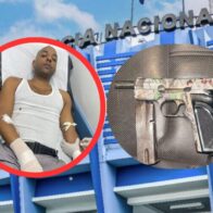 Agente policial integraba patrulla resulta herido tras responder agresión a tiros de reconocido delincuente en SFM