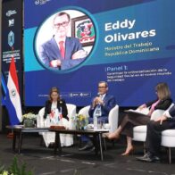 Ministro de Trabajo, Eddy Olivares.