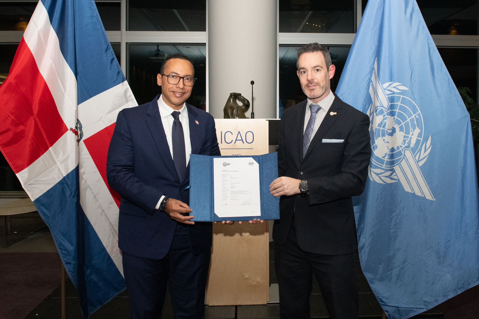Pasaporte electrónico dominicano alcanza hito histórico al ingresar al Directorio de Llaves Públicas de la OACI