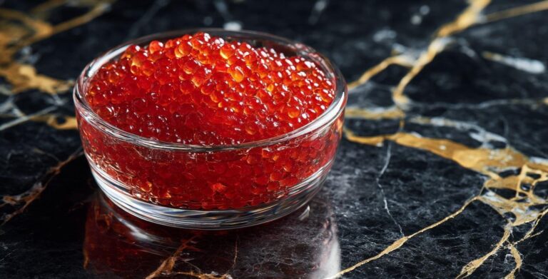Detienen a una joven rusa por robar 22 tarros de caviar rojo para comérselos