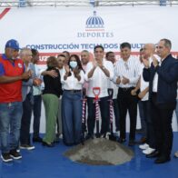 Ministro Kelvin Cruz inicia trabajos en dos techados de SDO con inversión de 49 millones de pesos