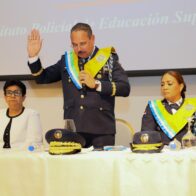 IPES gradúa 249 policías y dos miembros agregados militares en acto conjunto de formación académica