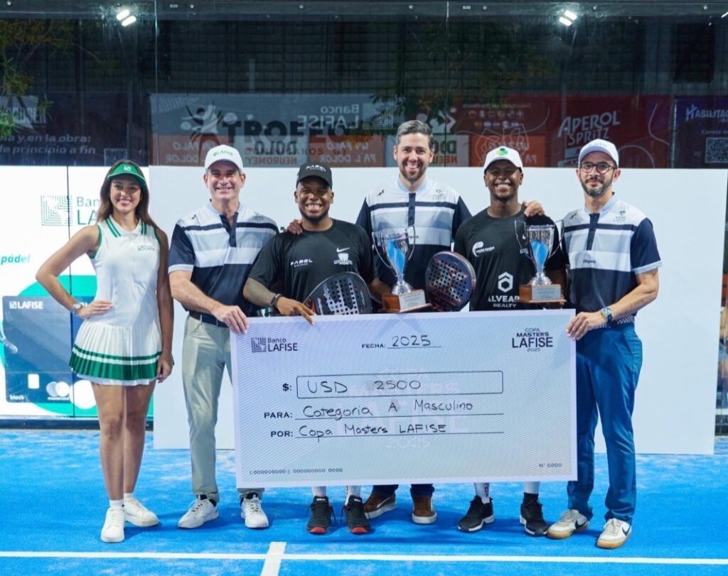Reymundo Feliz y Winter Jones se coronan campeones de la Copa Master LaFise