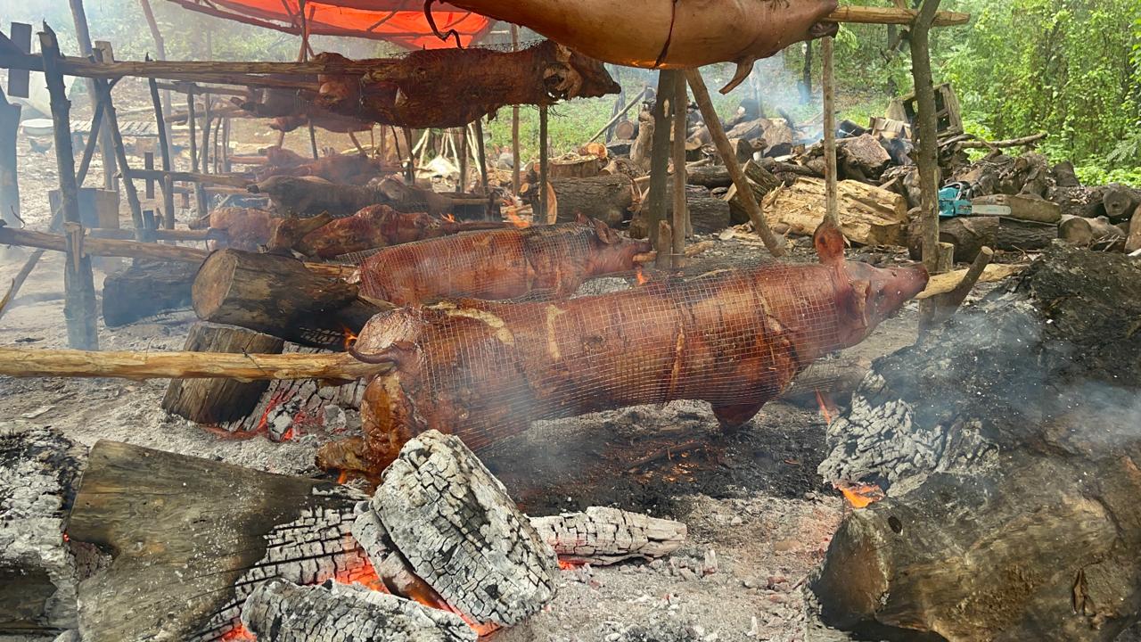 Libra de cerdo alcanza entre 500 y 700 pesos y marca la venta de Nochebuena en Santiago