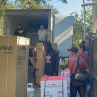 Asistencia Social entrega alimentos y ajuares a familias de La Zanja afectadas por explosión de tubería matriz