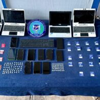 PN y Ministerio Público desmantelan presunta red de ciberdelincuencia en Santiago durante allanamientos