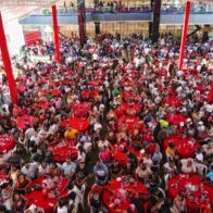 Multitudinaria fiesta navideña de Leyvi Bautista reúne a munícipes y líderes nacionales en Santo Domingo Oeste
