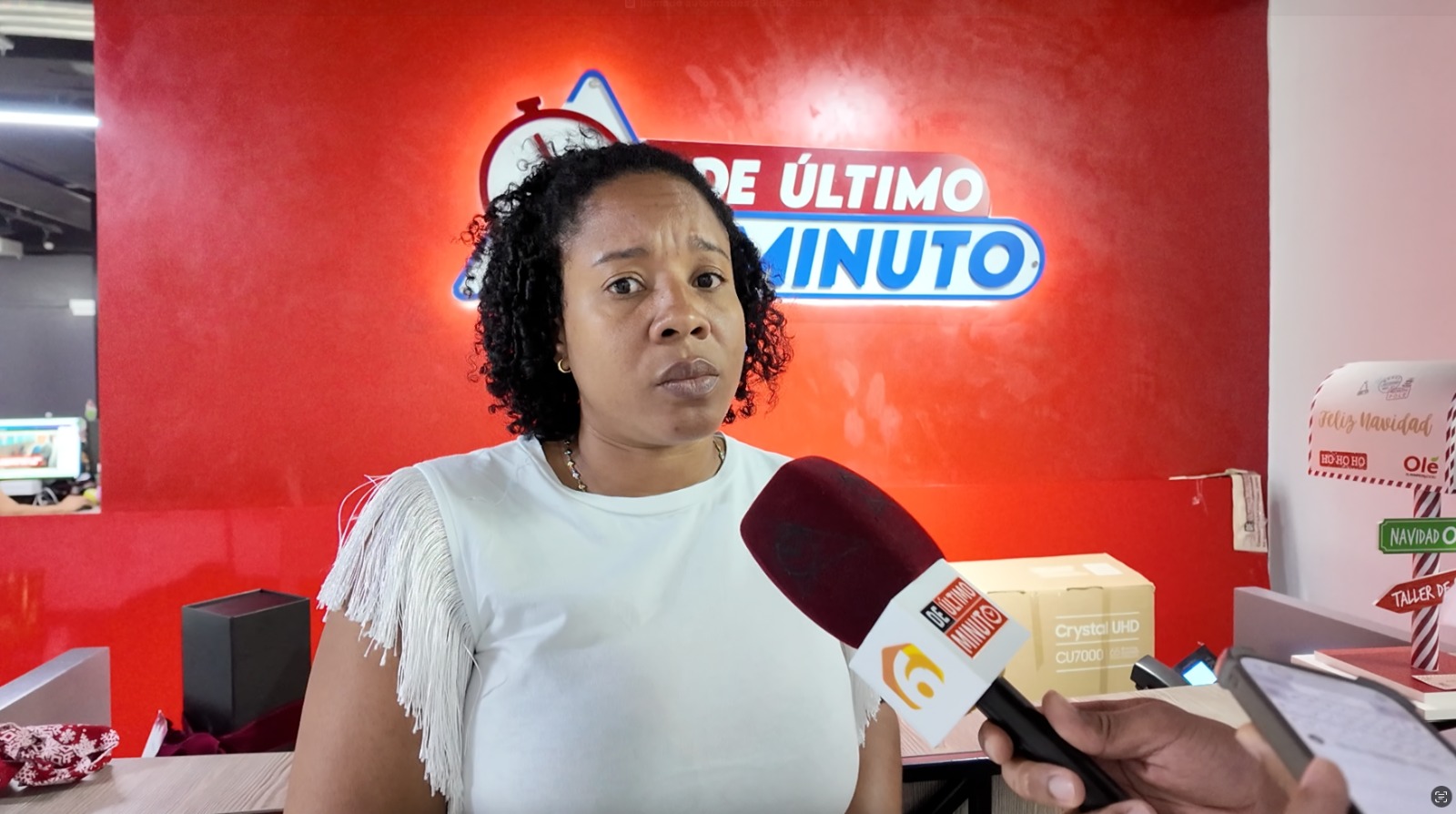 Viuda exige justicia por muerte de su esposo durante asalto en play de Villa Fundación, San Cristóbal