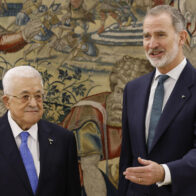 Felipe VI recibe a Abás en su segunda visita tras el reconocimiento del Estado palestino