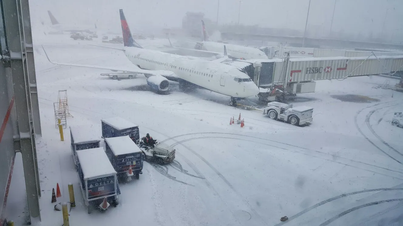 Tormenta invernal provoca cancelación de unos 26 vuelos entre EE. UU. y República Dominicana