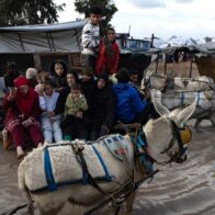 Al menos 8 muertos en Gaza por el colapso de edificios y el frío debido al temporal