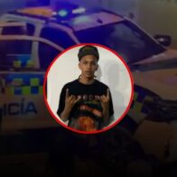Comunitarios protestan indignados por muerte de joven atropellado por patrulla policial en Villa González