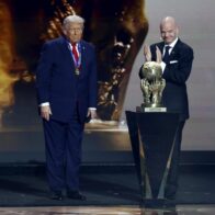 Donald Trump es galardonado con el primer premio FIFA de la Paz