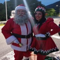 Caracas celebra su tradicional Santa navideño en medio de la tensión con EE.UU.