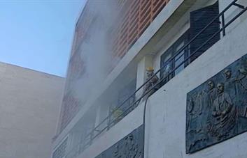 Incendio en cocina de la Cámara de Diputados fue causado por recalentamiento de máquina de café