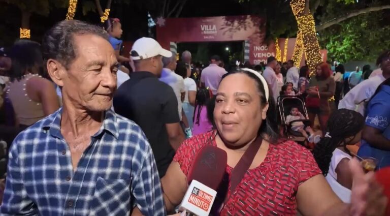 Cientos de familias disfrutan con alegría y unión la magia de Villa Navidad