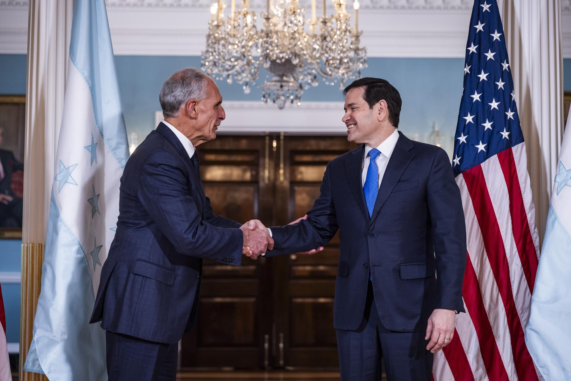 Marco Rubio recibe al presidente electo Asfura tras su polémica victoria en Honduras