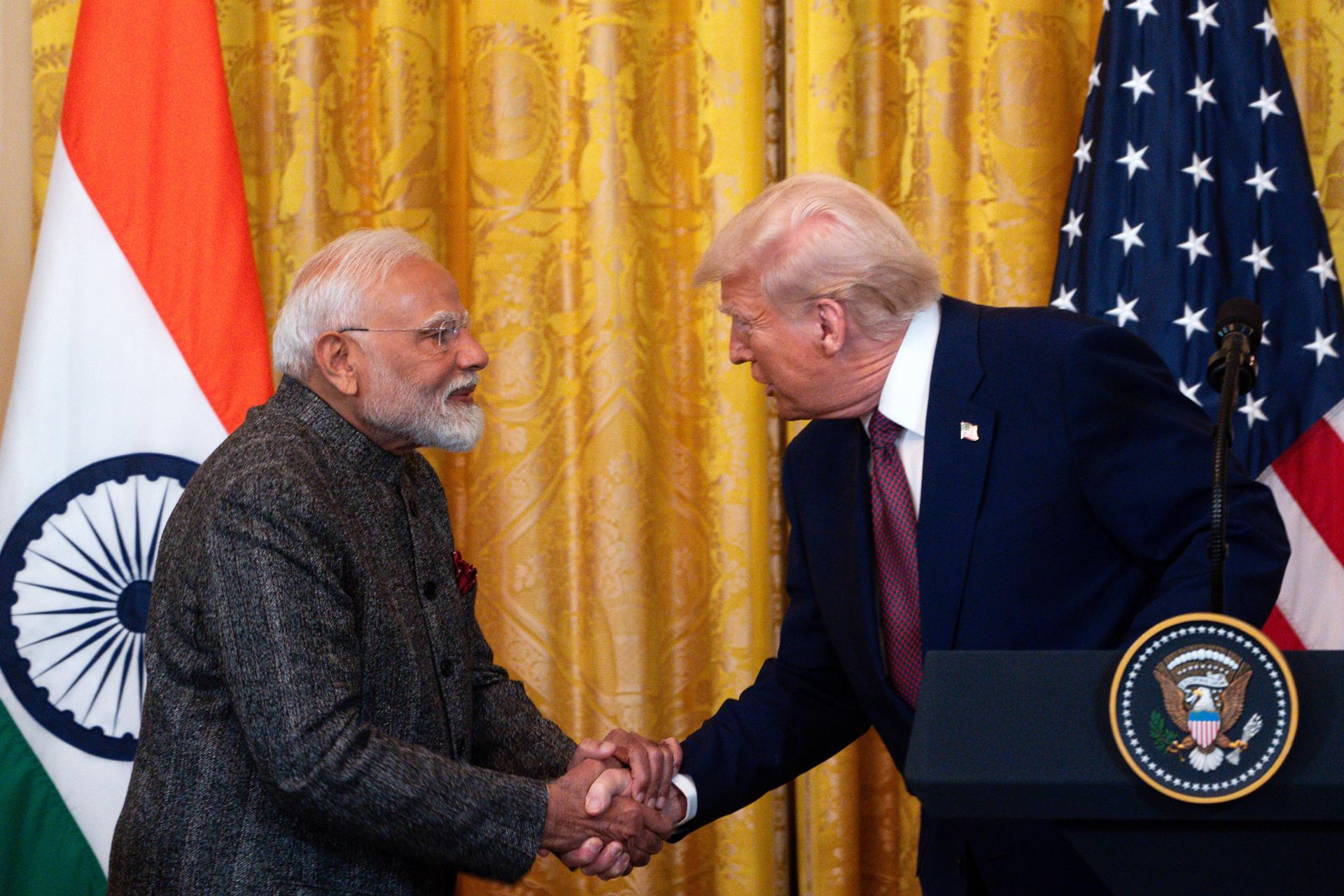 EEUU y la India retoman el diálogo comercial y pactan el ingreso en 'Pax Silica'