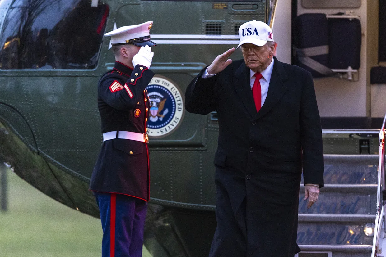 Trump asegura que con Groenlandia en "manos de EEUU" la OTAN será más eficaz y formidable