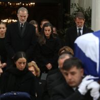 La familia real española despide a Irene de Grecia en su funeral en la catedral de Atenas