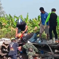 Sube a 29 la cifra de muertos y a 67 de heridos en el siniestro ferroviario de Tailandia