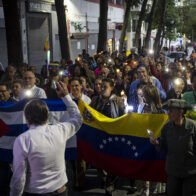 Chavistas marchan en Caracas en homenaje a José Martí y por la libertad de Nicolás Maduro