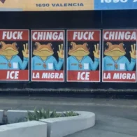 Carteles con Sapo Concho contra ICE aparecen en California