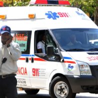 Motociclista recibe atenciones medicas tras colisión con yipeta en Jarabacoa