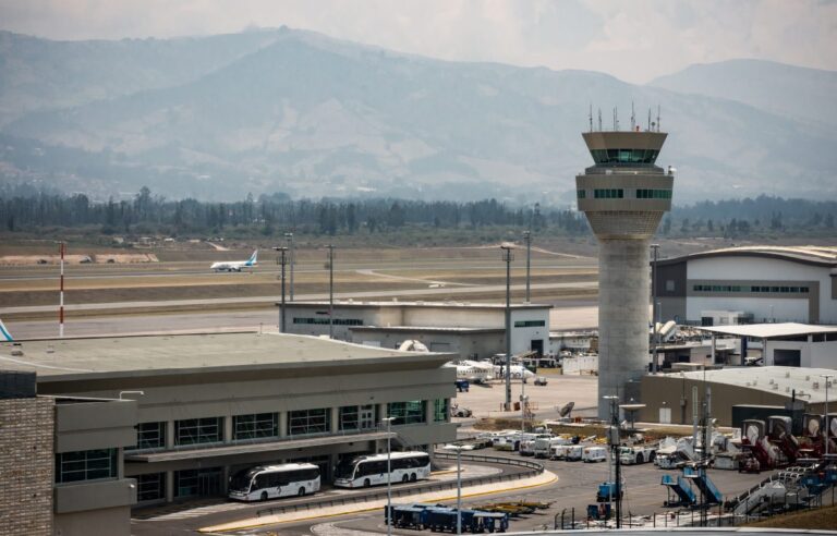 Aeropuerto de Quito recibió 5,4 millones de pasajeros en 2025