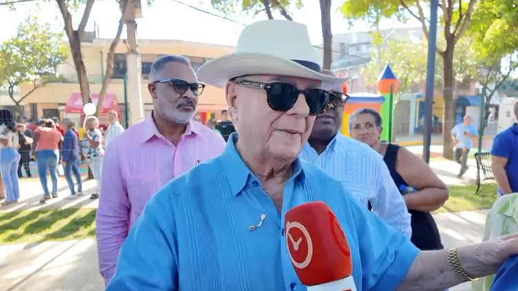 Hipólito Mejía resalta impacto social de los parques en zonas populares del DN