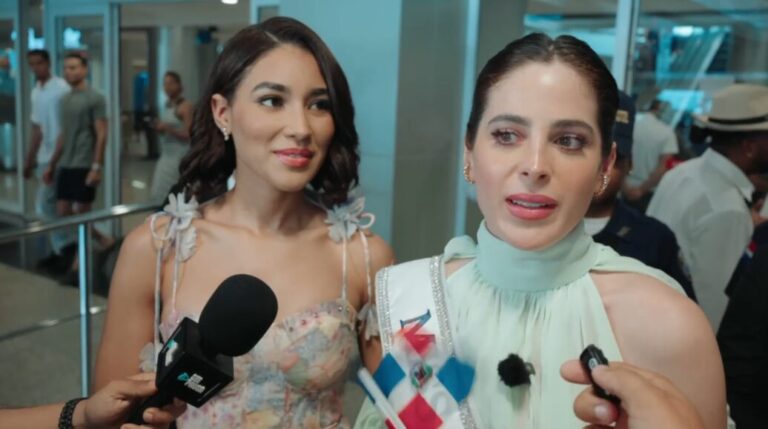 Llegó a República Dominicana Fátima Bosch, Miss Universo 2025, para impulsar agenda sobre el autismo