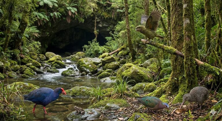 Descubren fósiles de un millón de años en cueva de Nueva Zelanda