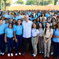 Abinader exhorta a jóvenes de Dajabón a prepararse; inaugura nuevas aulas con un valor de RD$40.4 millones