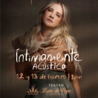Nathalie Hazim llevará “Íntimamente Acústico” al escenario el 12 y 13 de febrero