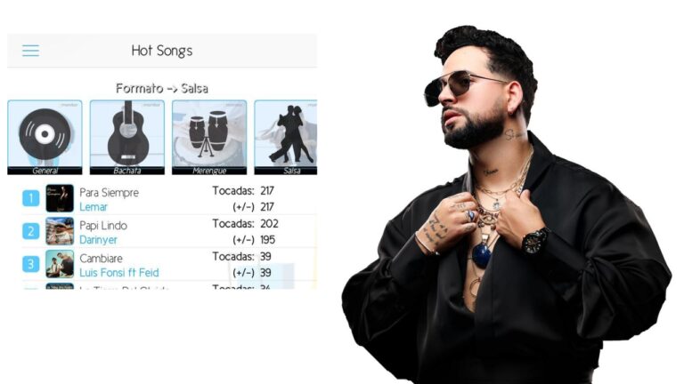 Lemar alcanza el #1 en Monitor Latino con “Para Siempre” y lidera la radio salsa