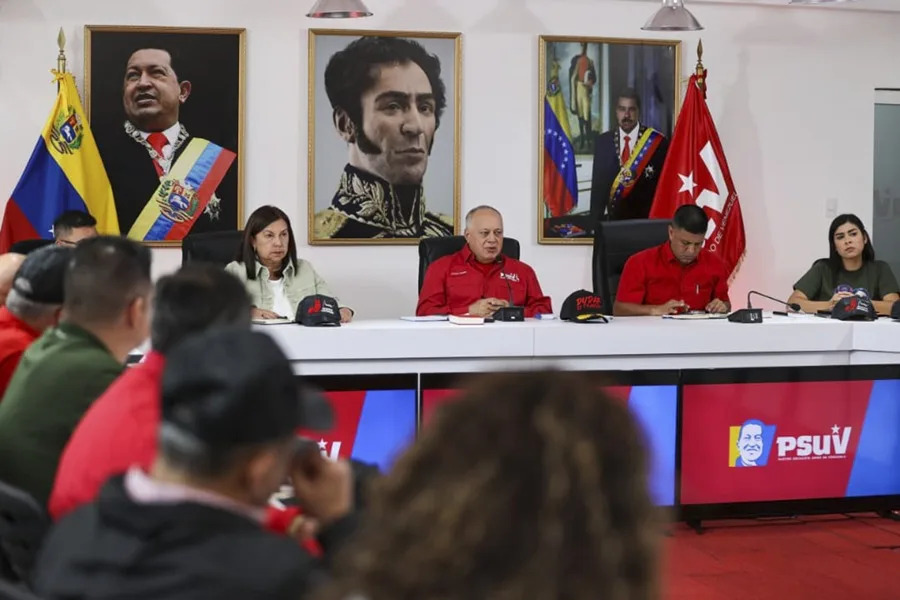 Cabello dice que Venezuela está «en paz» tras cumplirse dos semanas del ataque de EE.UU.