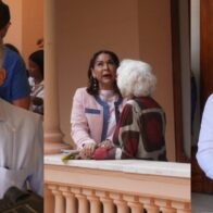 Ministros y altos funcionarios comienzan a llegar al Consejo de Ministros extendido en el Palacio Nacional